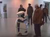 Interactive Museum Robot In Action