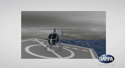 darpa robotic landing gear