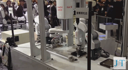 assembling tablet robot