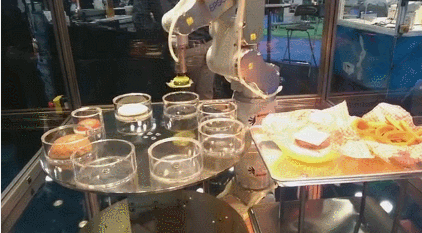 Burger Making Robot