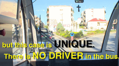 Riding-Driverless-Bus