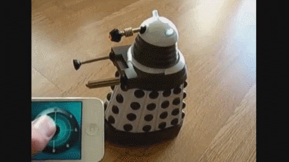 Smartphone Operated Interactive Dalek