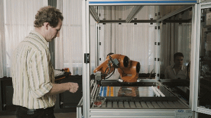 Robots Playing Board Games