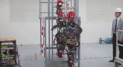 Disaster Response Climbing Robot