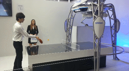 Omron Table Tennis Robot
