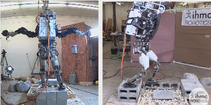 Humanoid Robot Atlas Walking