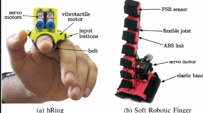 haptic robotic finger