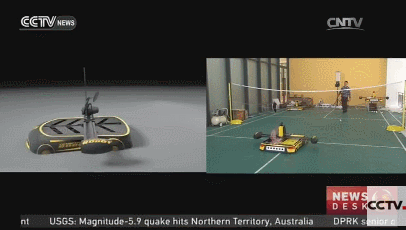 Robomintoner-Badminton-Robot