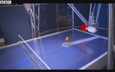 Omron Ping Pong Robot