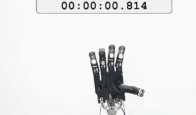 5-fingered Robot Hand with Self-learning