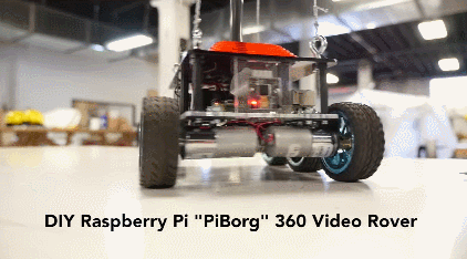 VR360 Telepresence RoverBot