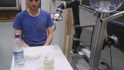 Robotic Arm Feeding Humans