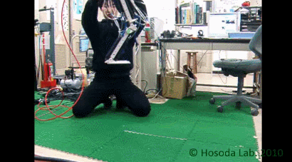 Pneumatic-driven Jumping Robot