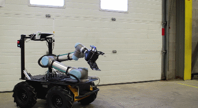 Husky UGV with UR5 Arm & 3-finger Gripper