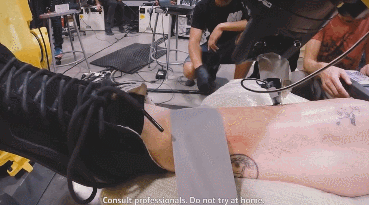Tattoos Done by Industrial Robots