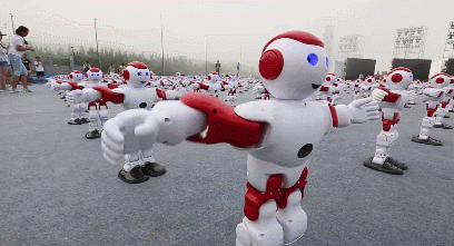 Record Number of Robots Dancing