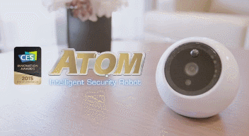 atom auto tracking security camera