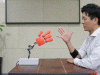 Rock-paper-scissors Playing Robot Hand