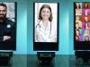 RoboAds Robotic Kiosk with 4K Screen for Healthcare, Security