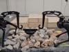 Robot Dogs Collaborating To Carry Heavy Loads