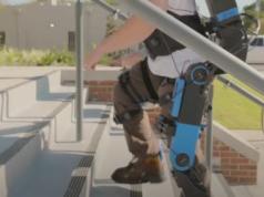 Eva Wearable Robotic Exoskeleton for Workers in Hazardous Environments